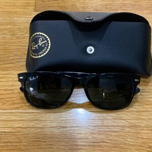 Ray-Ban Black Sunglasses with Dark Lenses